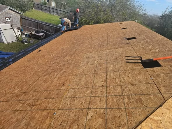 Replacement roof decking